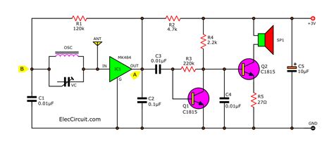 simple radio diagram 